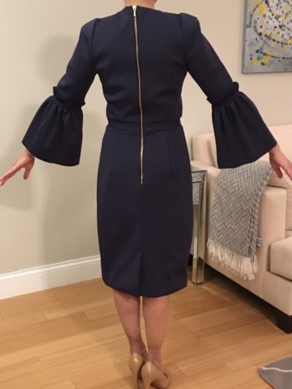 Ted Baker London Fireworks Sheath Dress NWOT - Picture 3 of 11